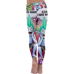 Kids  Lightweight Velour Classic Yoga Leggings 