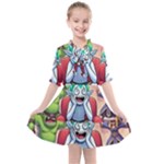 Huiok Kids  All Frills Chiffon Dress