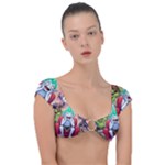 Huiok Cap Sleeve Ring Bikini Top