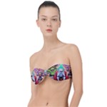 Huiok Classic Bandeau Bikini Top 