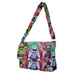 Huiok Full Print Messenger Bag (M)