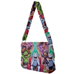 Full Print Messenger Bag (L) 