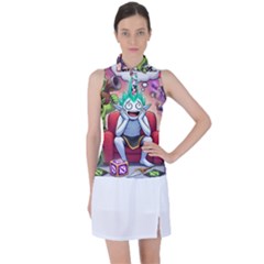 Women s Sleeveless Polo T-Shirt 