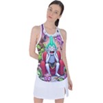 Huiok Racer Back Mesh Tank Top