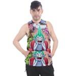 Huiok Men s Sleeveless Hoodie