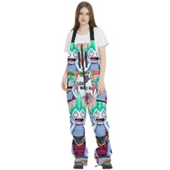 Women s Front Zip Ski And Snowboard Bib Pants 