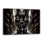 Robotics Robot Technology Future Canvas 18  x 12  (Stretched)