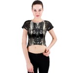 Robotics Robot Technology Future Crew Neck Crop Top