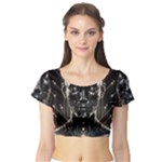 Robotics Robot Technology Future Short Sleeve Crop Top