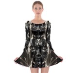 Robotics Robot Technology Future Long Sleeve Skater Dress