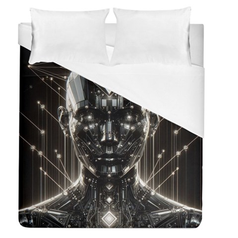 Robotics Robot Technology Future Duvet Cover (Queen Size) from ArtsNow.com