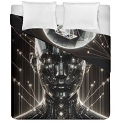 Robotics Robot Technology Future Duvet Cover Double Side (California King Size) from ArtsNow.com