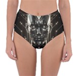 Robotics Robot Technology Future Reversible High-Waist Bikini Bottoms