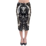 Robotics Robot Technology Future Midi Pencil Skirt