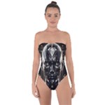 Robotics Robot Technology Future Tie Back One Piece Swimsuit