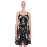 Robotics Robot Technology Future Spaghetti Strap Velvet Dress