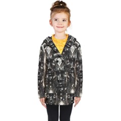 Kids  Double Breasted Button Coat 