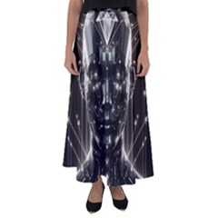 Flared Maxi Skirt 