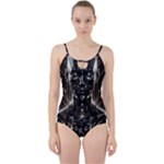 Robotics Robot Technology Future Cut Out Top Tankini Set