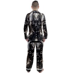 Men s Long Sleeve Satin Pajamas Set 