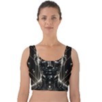 Robotics Robot Technology Future Velvet Crop Top