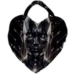 Robotics Robot Technology Future Giant Heart Shaped Tote