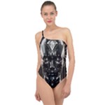 Robotics Robot Technology Future Classic One Shoulder Swimsuit