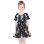 Robotics Robot Technology Future Kids  Simple Cotton Dress