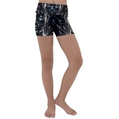 Kids  Lightweight Velour Yoga Shorts 