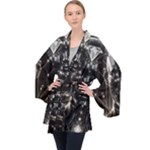 Robotics Robot Technology Future Long Sleeve Velvet Kimono 