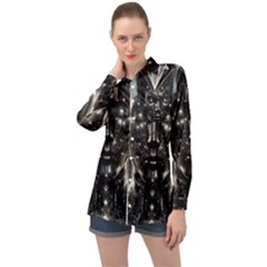 Long Sleeve Satin Shirt 