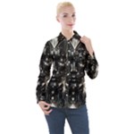 Robotics Robot Technology Future Women s Long Sleeve Pocket Shirt