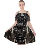 Robotics Robot Technology Future Cut Out Shoulders Dress