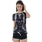 Robotics Robot Technology Future Short Sleeve Open Back T-Shirt