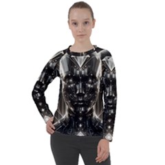 Robotics Robot Technology Future Women s Long Sleeve Raglan T