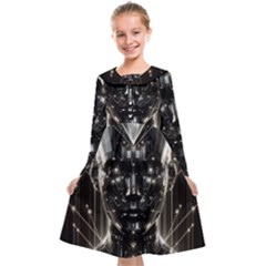 Robotics Robot Technology Future Kids  Midi Sailor Dress from ArtsNow.com