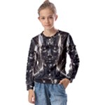 Robotics Robot Technology Future Kids  Long Sleeve T-Shirt with Frill 