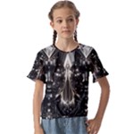 Robotics Robot Technology Future Kids  Cuff Sleeve Scrunch Bottom T-Shirt