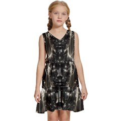 Kids  Sleeveless Tiered Mini Dress 