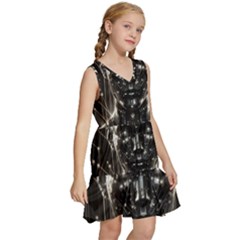 Kids  Sleeveless Tiered Mini Dress 