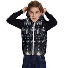 Robotics Robot Technology Future Kids  Stylish Hooded Puffer Vest from ArtsNow.com