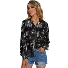 Women s Long Sleeve Button Up Shirt 