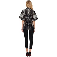 Women s Batwing Button Up Shirt 