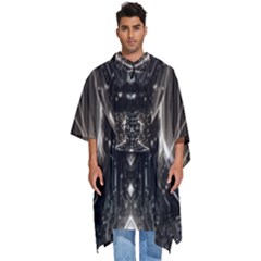 Men s Hooded Rain Ponchos 