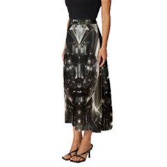 Classic Midi Chiffon Skirt 