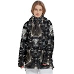 Robotics Robot Technology Future Women s Pullover Zip Ski and Snowboard Waterproof Breathable Jacket