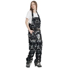 Women s Front Zip Ski And Snowboard Bib Pants 