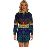 62375_mirror2 Womens Long Sleeve Shirt Dress