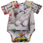  nice cat Baby Short Sleeve Bodysuit