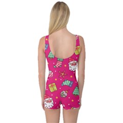 One Piece Boyleg Swimsuit 